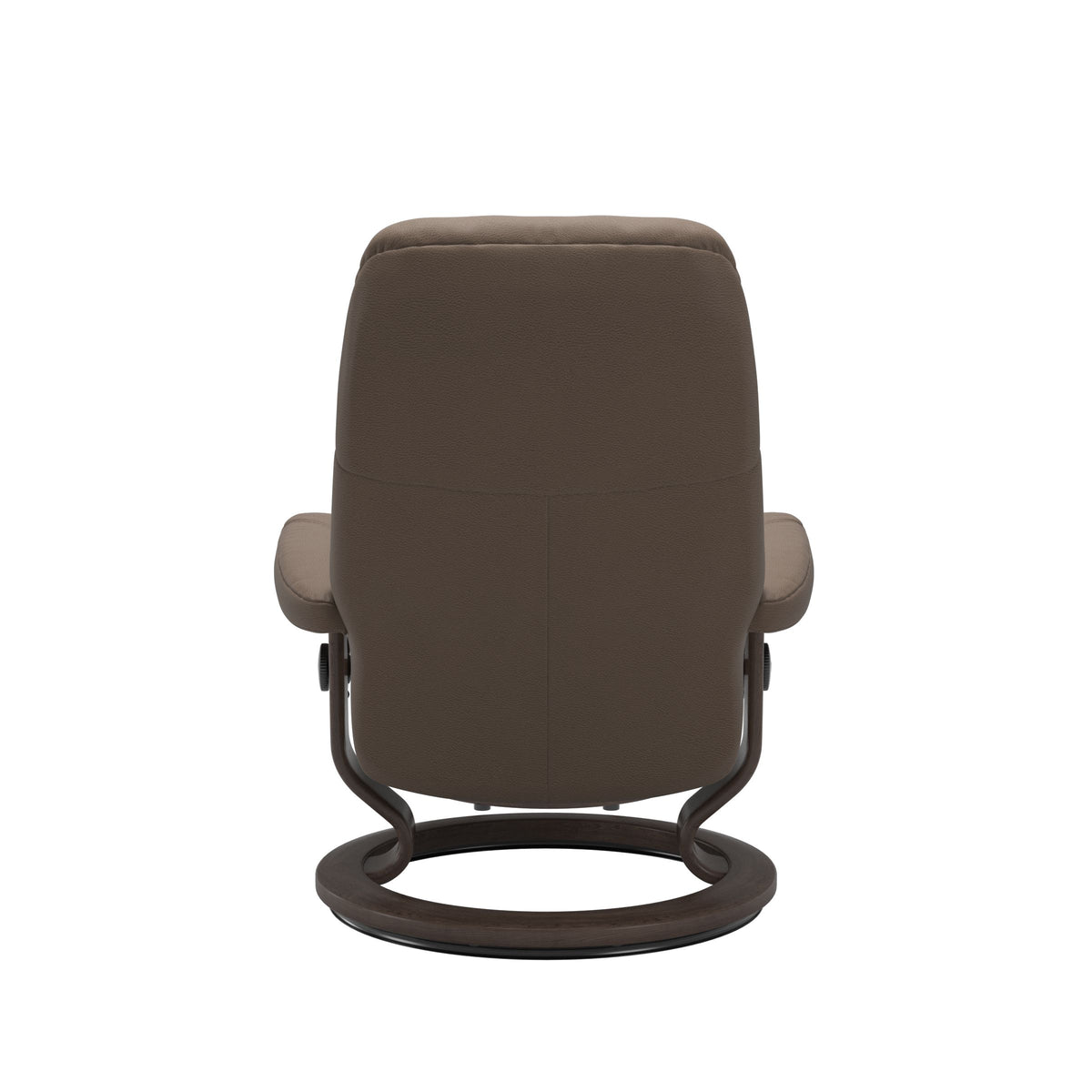 Essential Classic Recliner & Footstool - Batick Mole leather - view 3