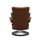 Grande Signature Recliner & Footstool - Paloma Copper leather - view 3