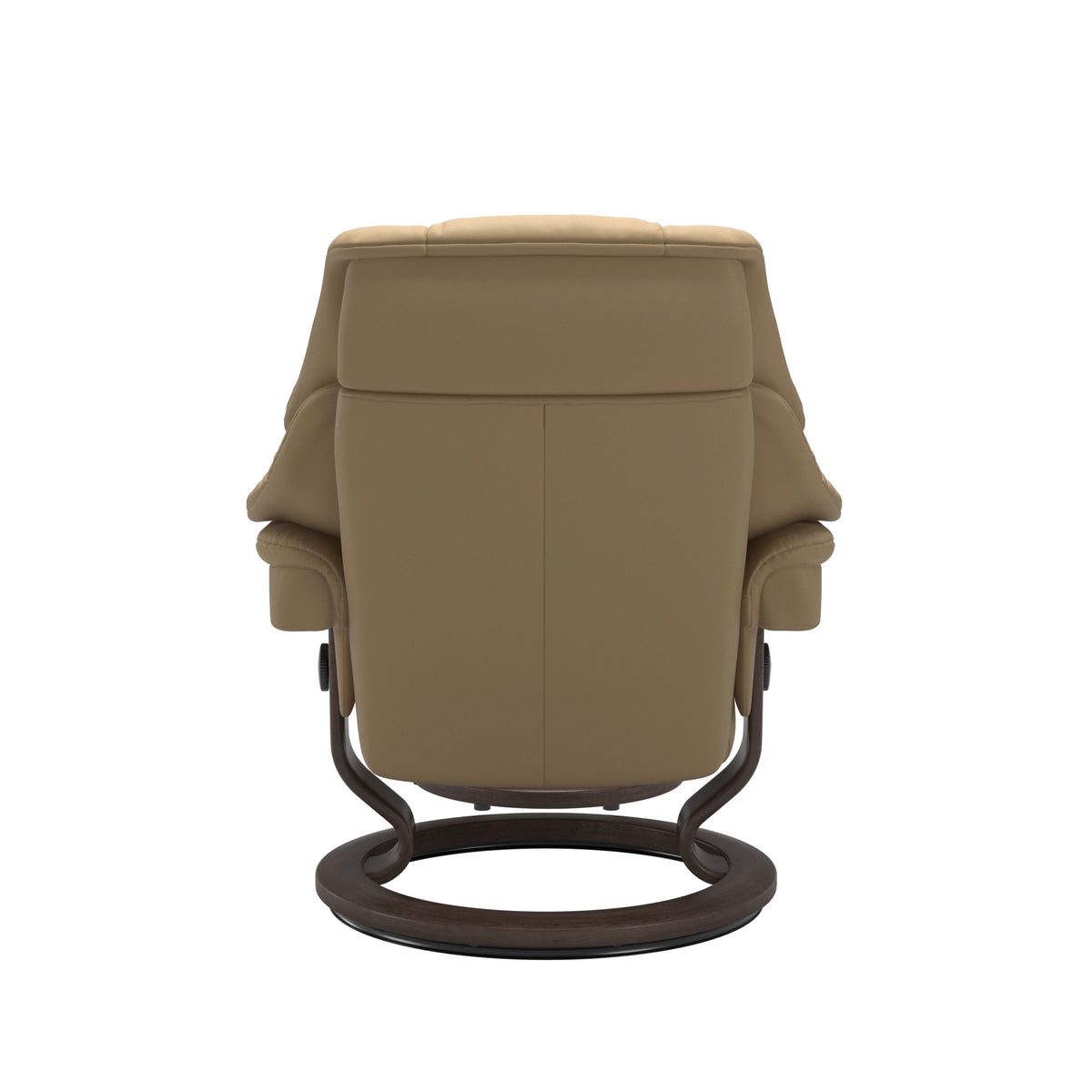 Retreat Classic Recliner & Footstool - Paloma Sand leather - view 3