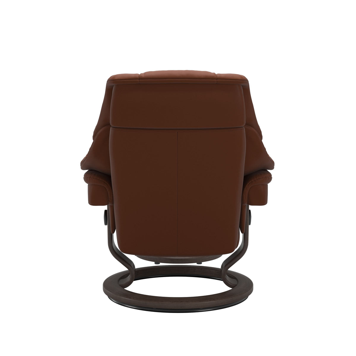 Retreat Classic Recliner & Footstool - Paloma Copper leather - view 3