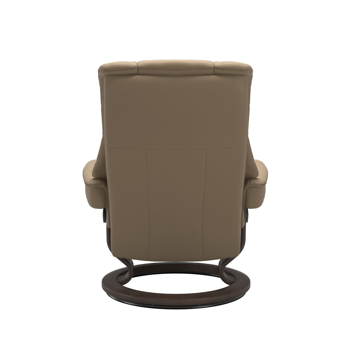 Haven Classic Recliner & Footstool - Paloma Funghi leather - view 3