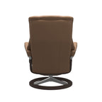 Haven Signature Recliner & Footstool - Batick Latte leather - view 3