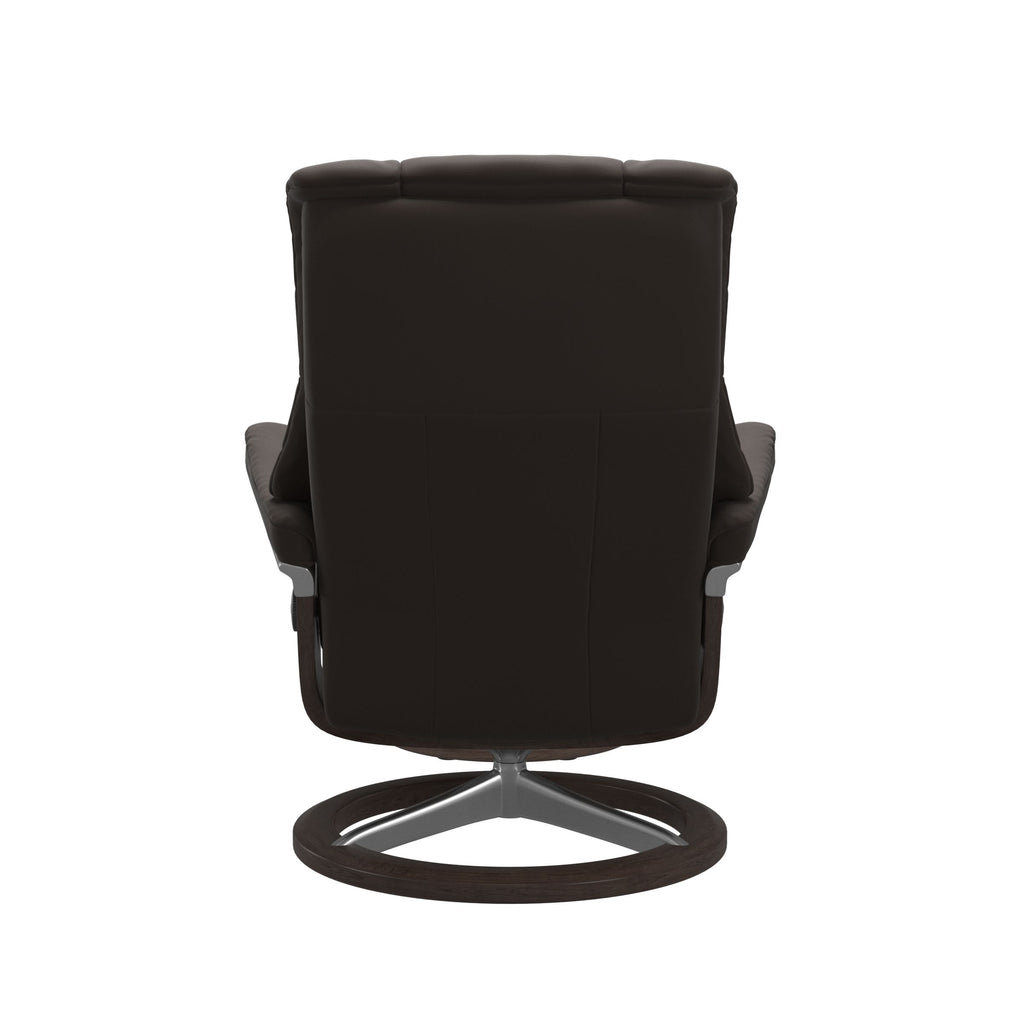 Haven Signature Recliner & Footstool - Paloma Chestnut leather - view 3