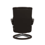Haven Signature Recliner & Footstool - Paloma Chestnut leather - view 3