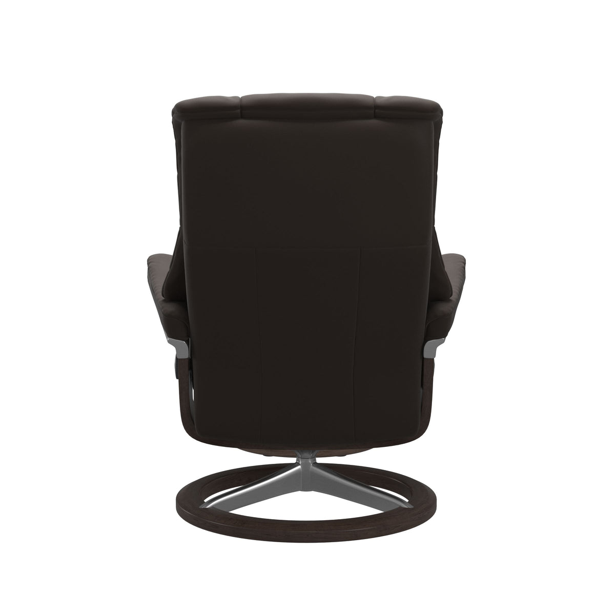 Haven Signature Recliner & Footstool - Paloma Chestnut leather - view 3