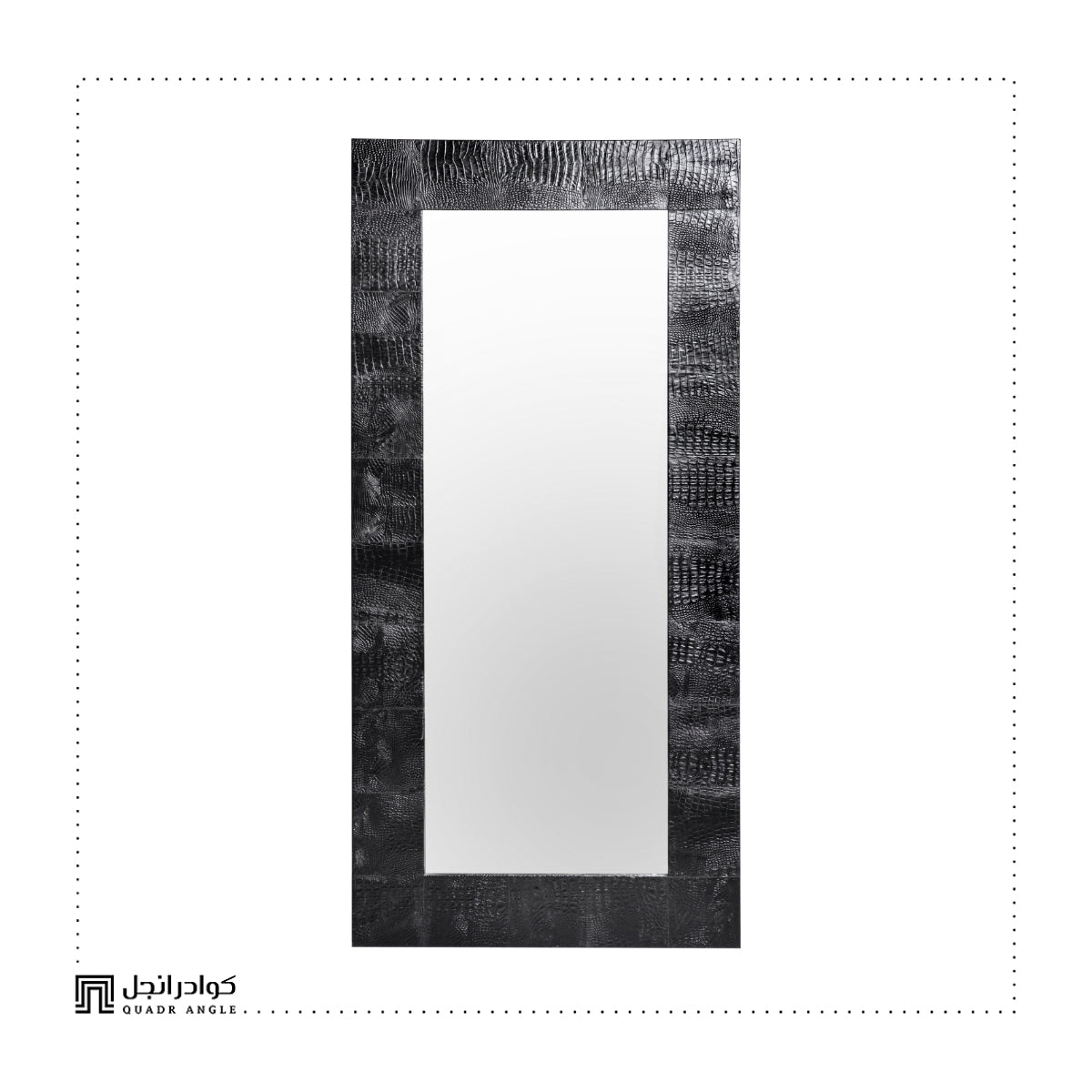 Natural Leather Mirror