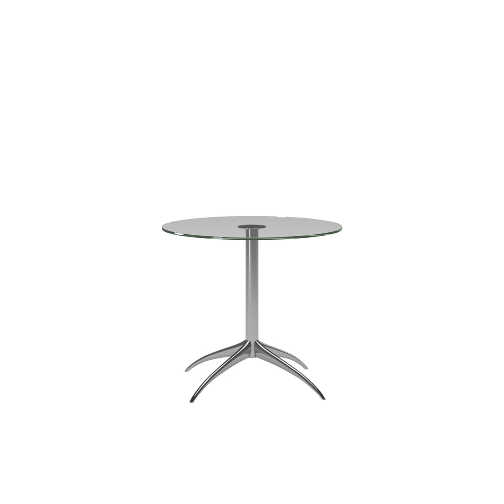 Round Metal Table - Small - Chrome metal - view 1