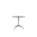 Round Metal Table - Small - Chrome metal - view 1