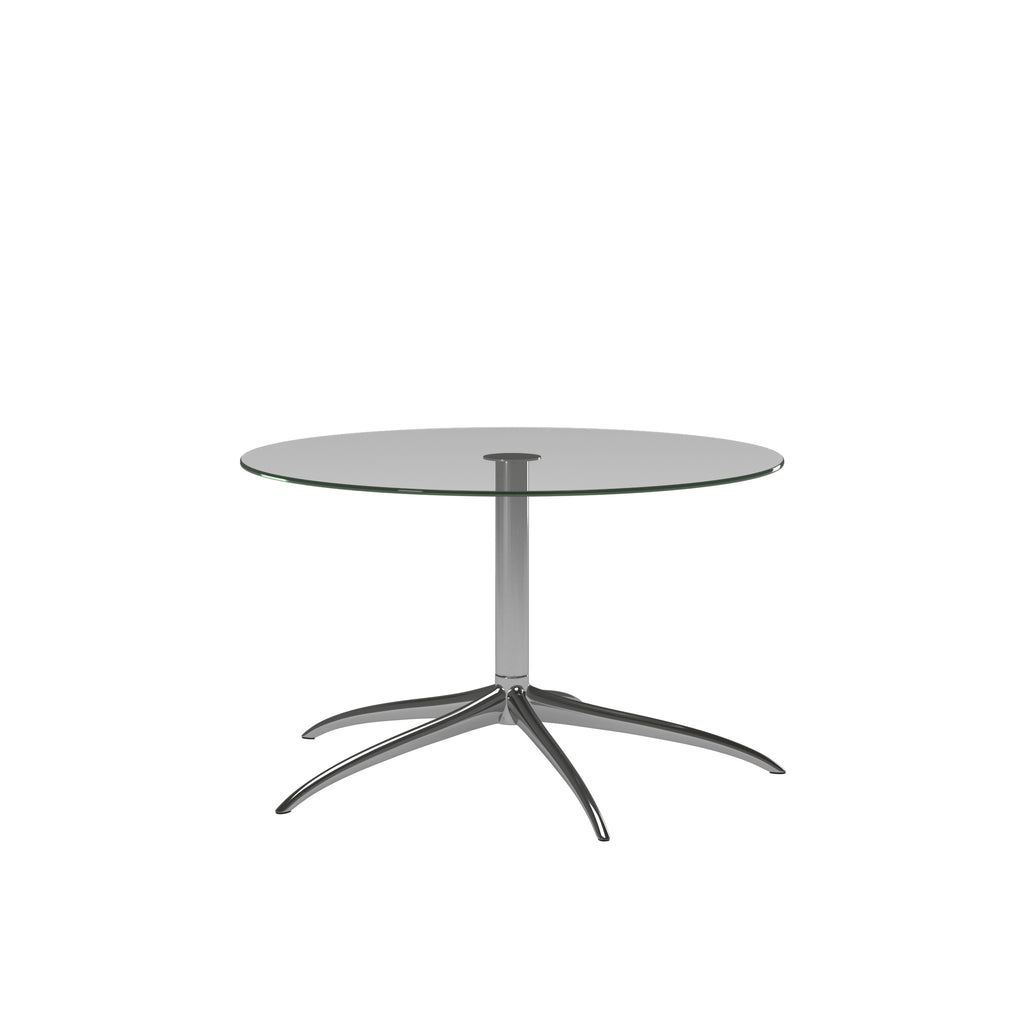 Round Metal Table - Large - Chrome metal - view 4
