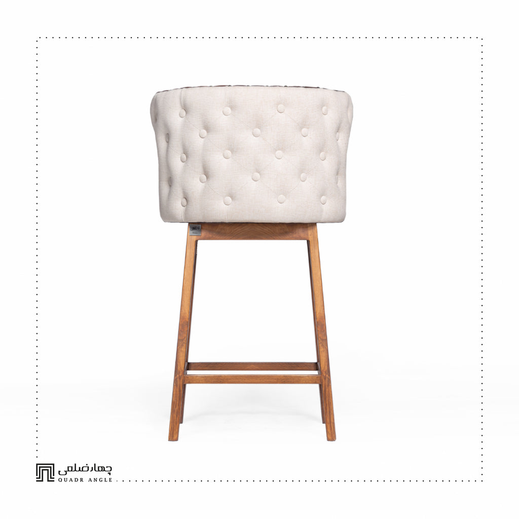 Queen Leather Wood Bar Stools