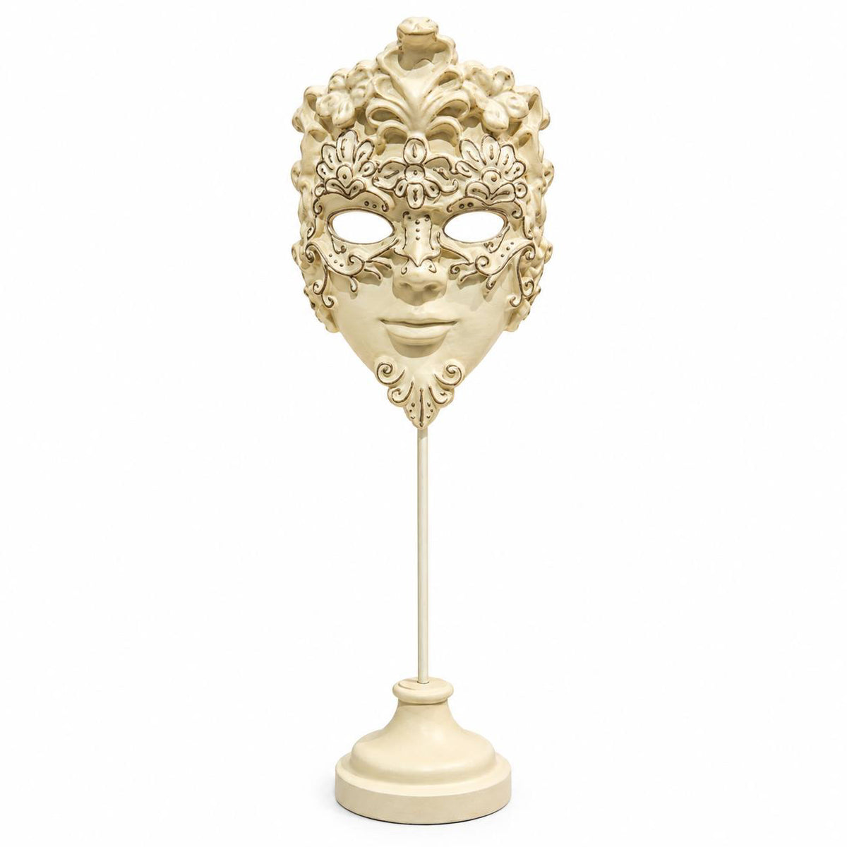 Florentine Ivory Decorative Mask