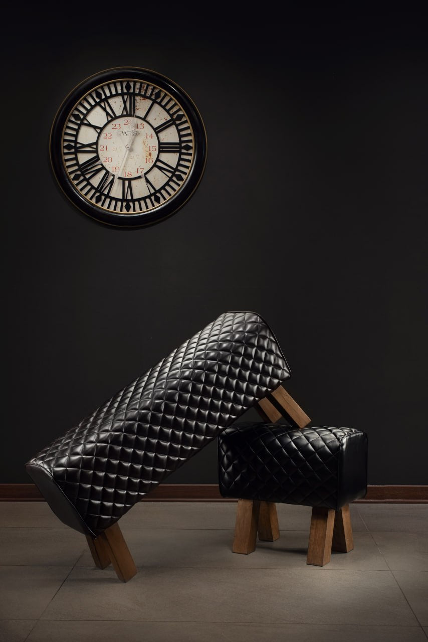 Leather Bench