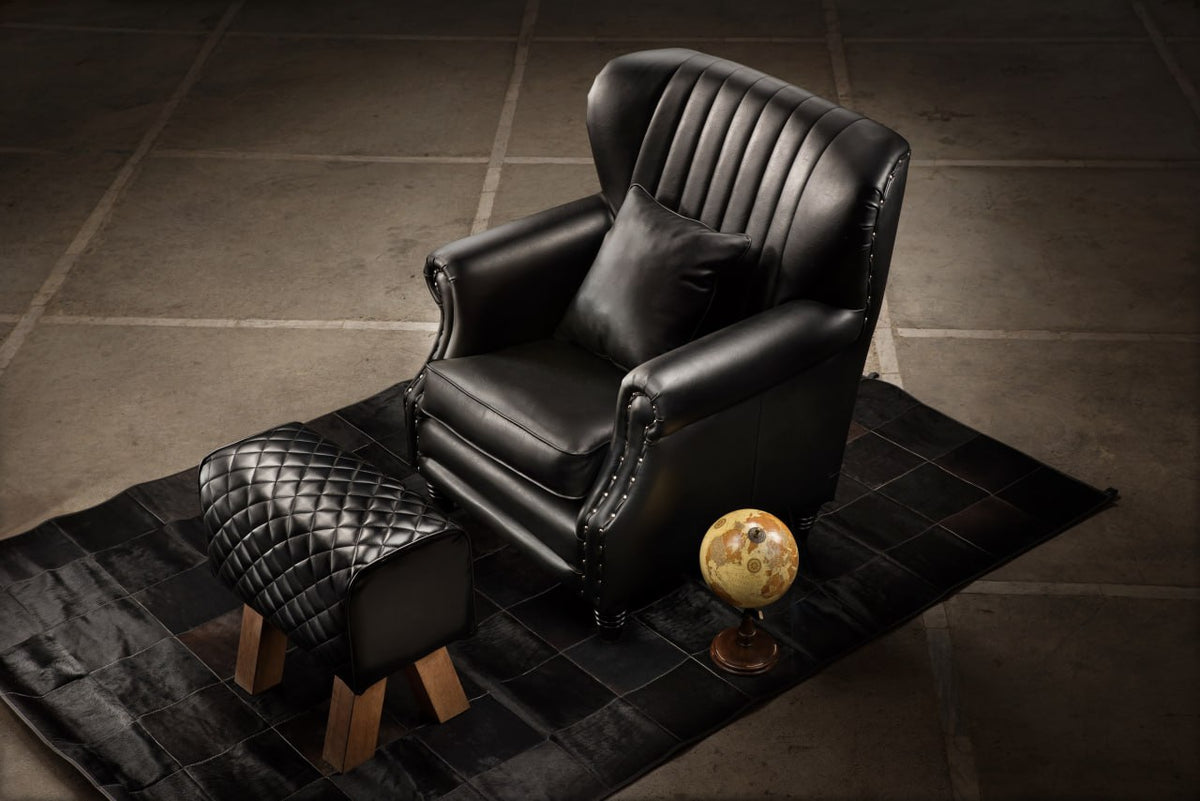 Leather Bench