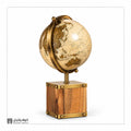 Atlas Vintage-Style Pedestal Globe