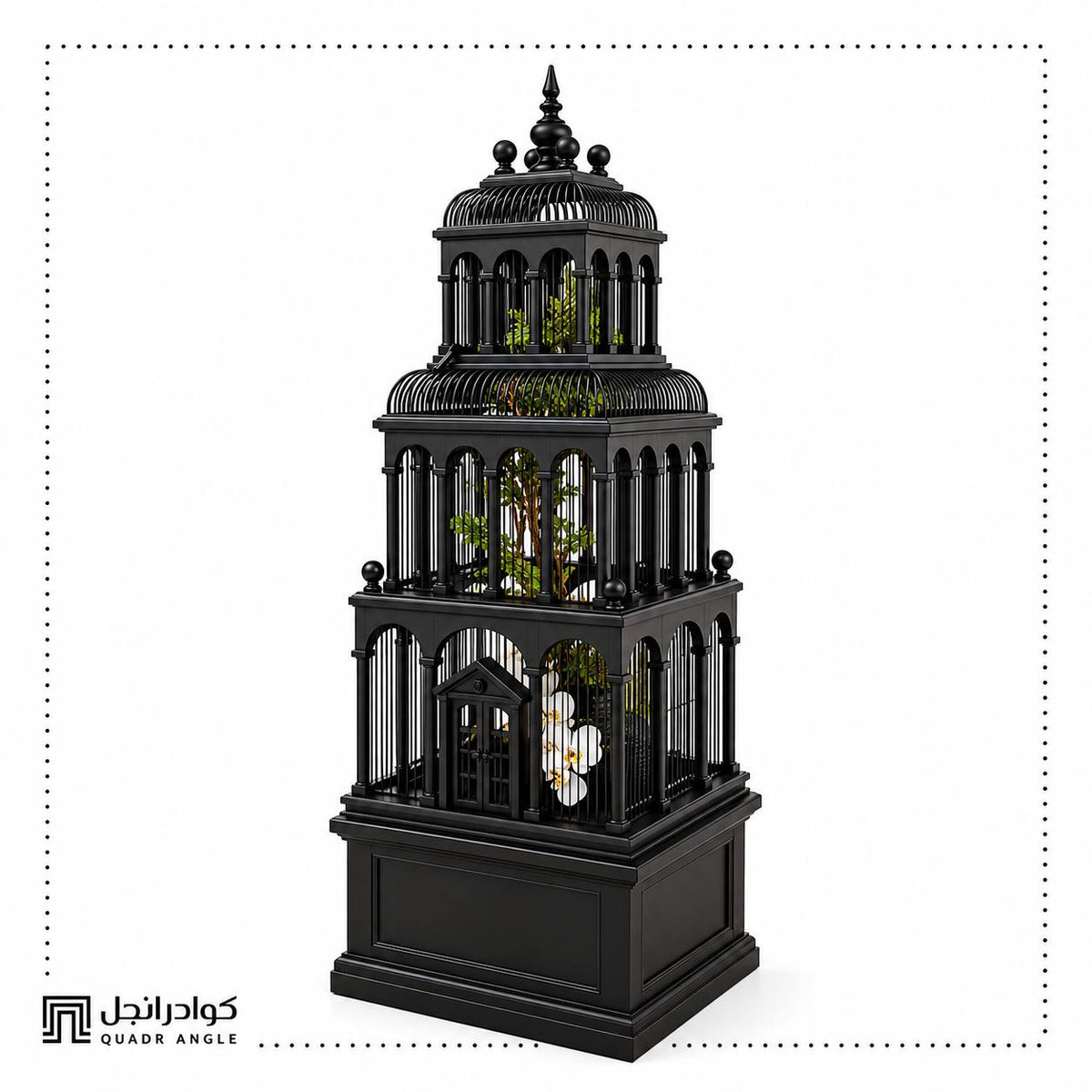 Pavilion Tiered Decorative Birdcage