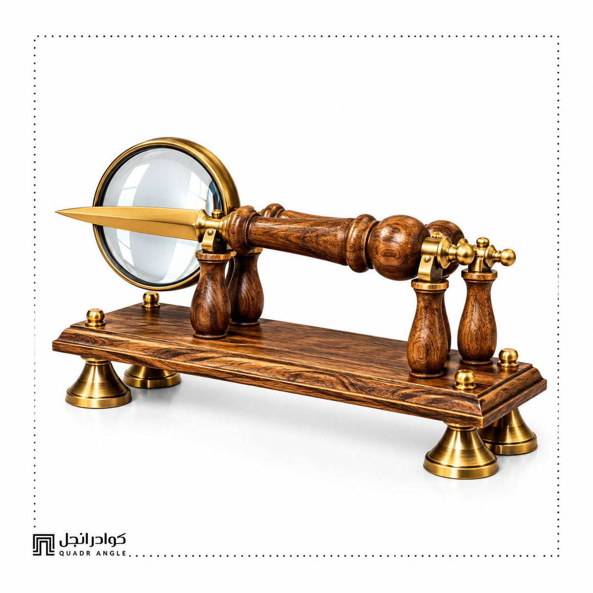 Scholar Magnifier & Letter Opener Desk Set