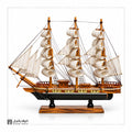 Voyager Three-Mast Sailing Ship Model